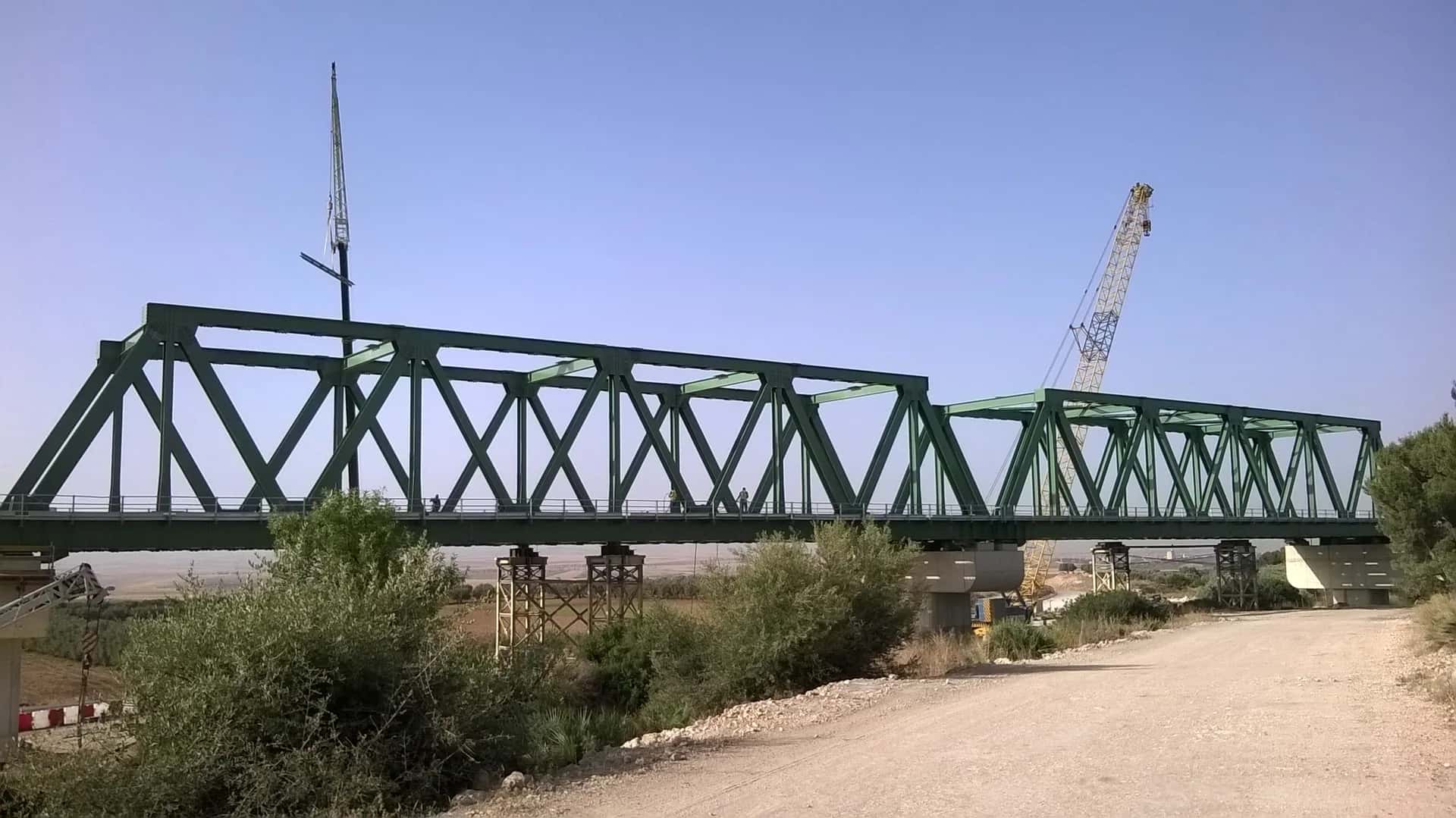 Vista frontale ponte